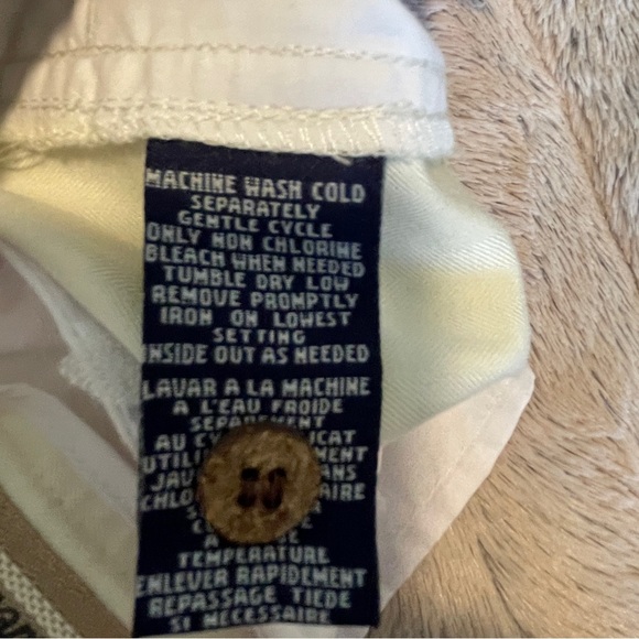 Havana Jack’s Café Tropical Breeze Shorts Sz 34 White Lightweight Vacation wear - Picture 4 of 7